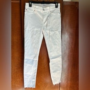 Hudson Krista Super Skinny Jeans. White size 27 NWT